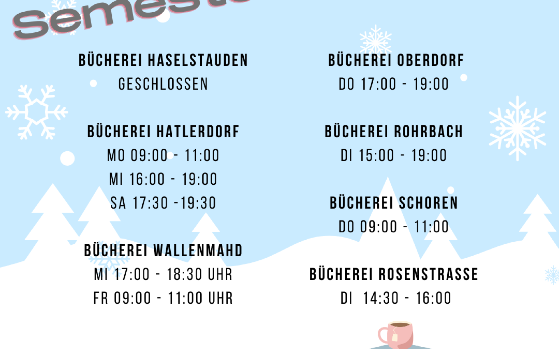 Semesterferien